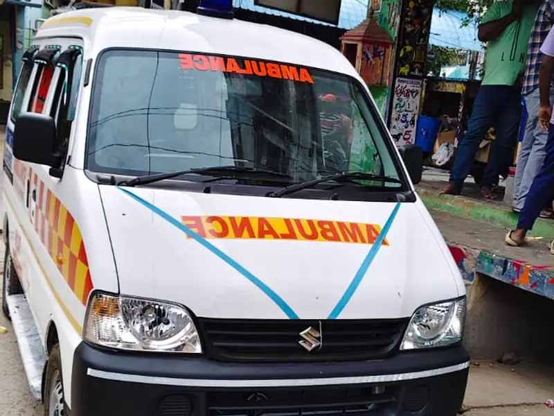 Ambulance, front view